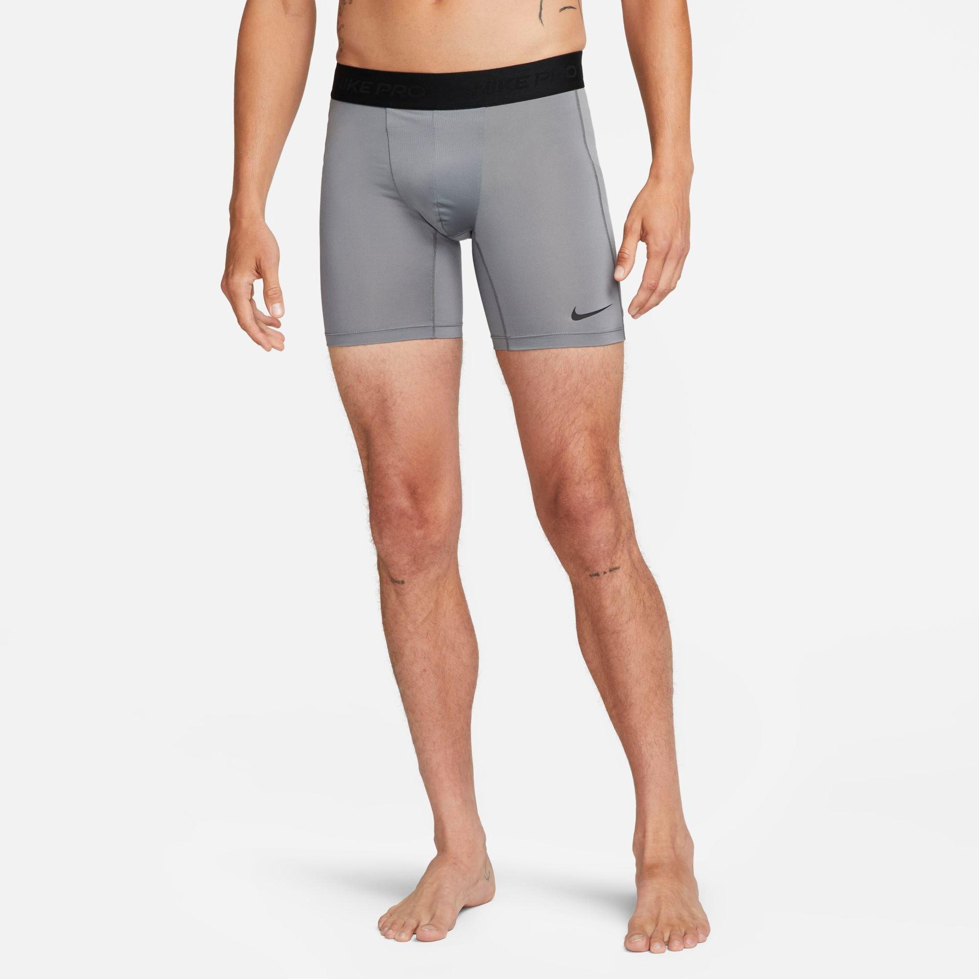 Nike Men's  Pro Dri-fit Fitness Shorts In Smoke Grey/black