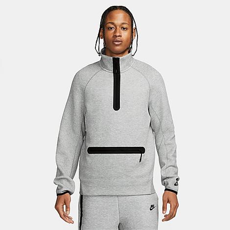 Shop Nike Men's Tech Fleece Half-zip Sweatshirt In Multi
