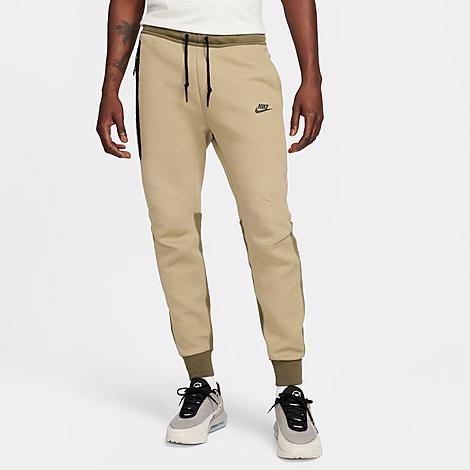 Shop Nike Men's Sportswear Tech Fleece Jogger Pants In Neutral Olive/medium Olive