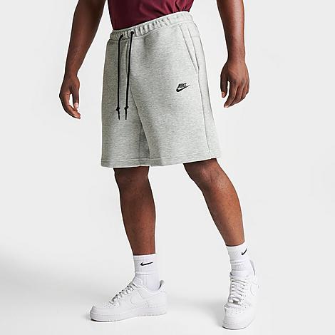 Nike Men's Sportswear Tech Fleece Shorts In Dark Grey Heather/black