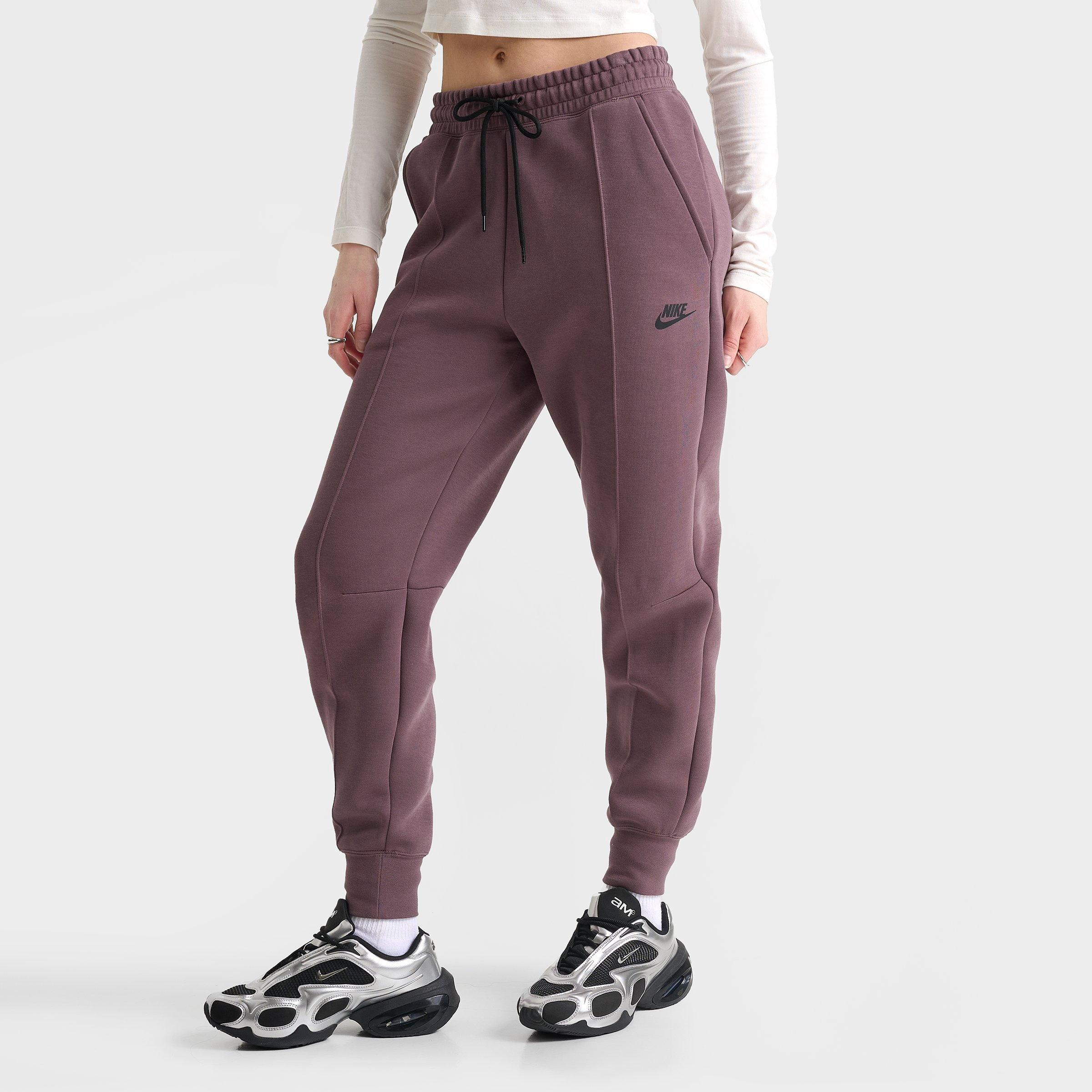 Nike Women's Sportswear Tech Fleece Jogger Pants in Tattoo/Black Size: 2XL
