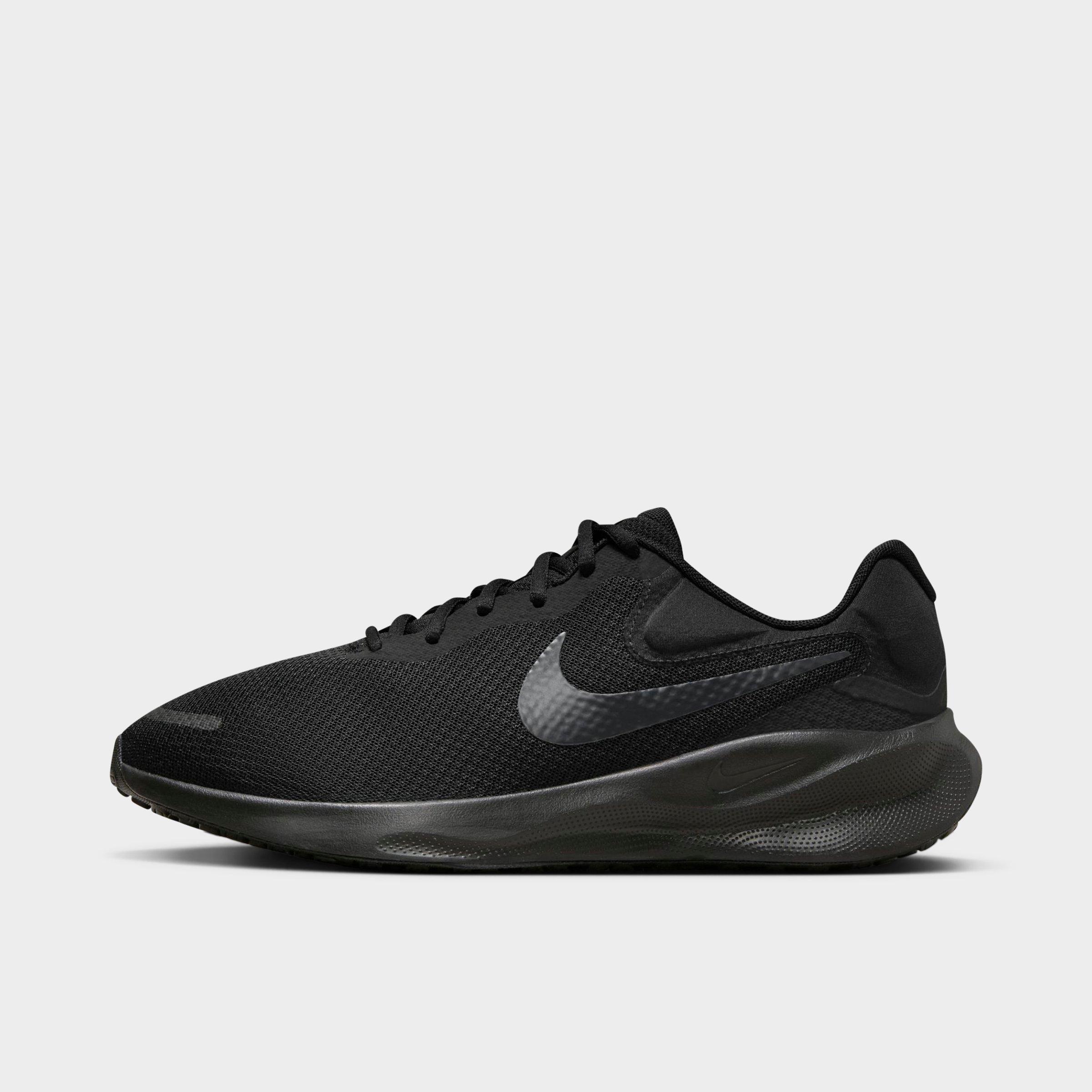 Nike Men's Revolution 7 Road Running Shoes in Black/Off-Noir Size: 7.0
