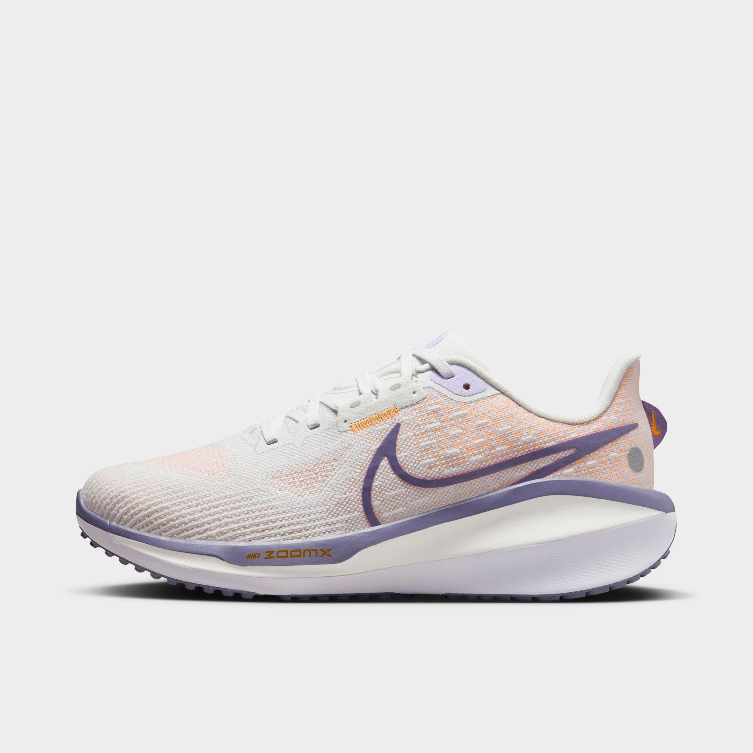 Shop Nike Women's Vomero 17 Running Shoes In Photon Dust/lilac Bloom/white/daybreak