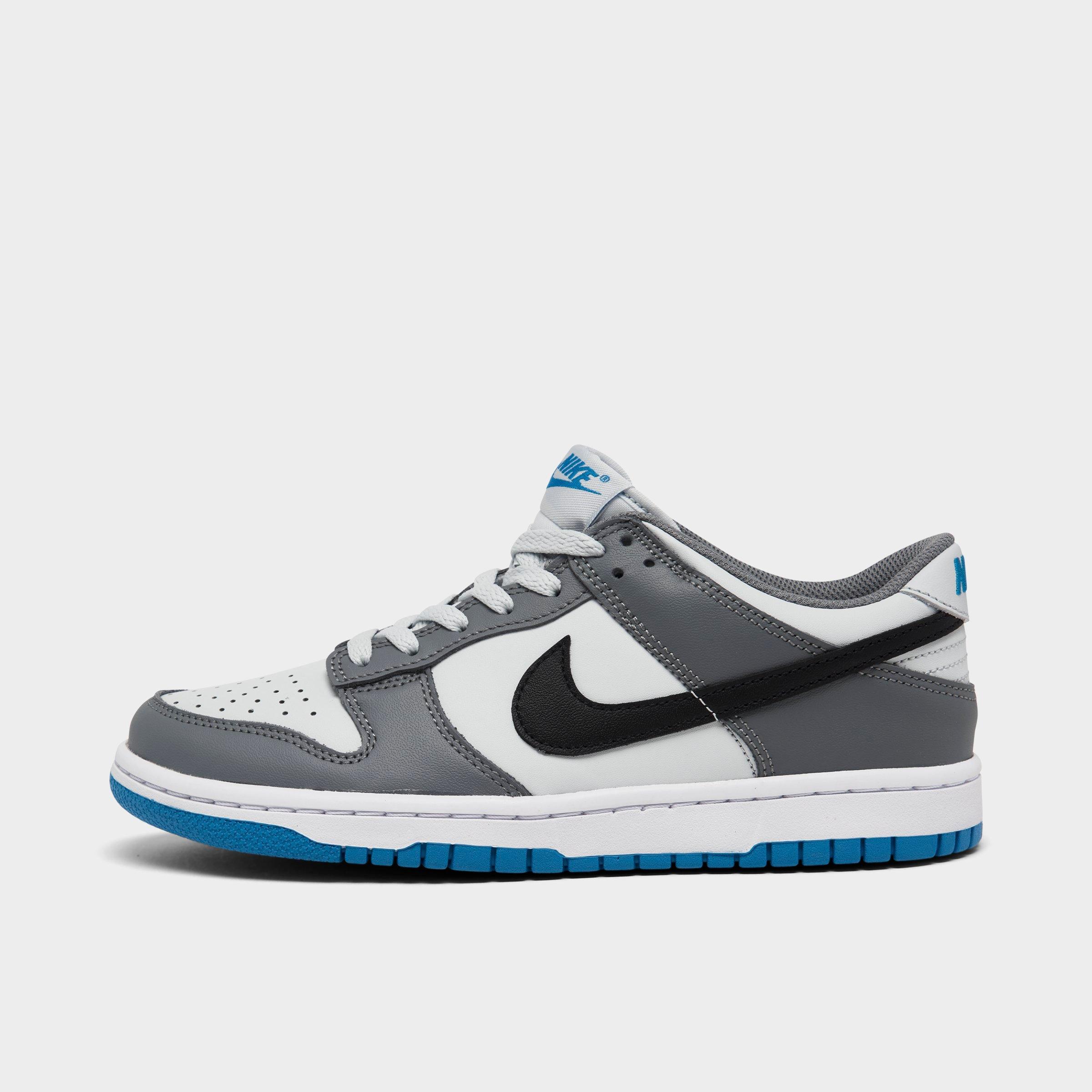 Nike Dunk Low Big Kids' Shoes In Grey