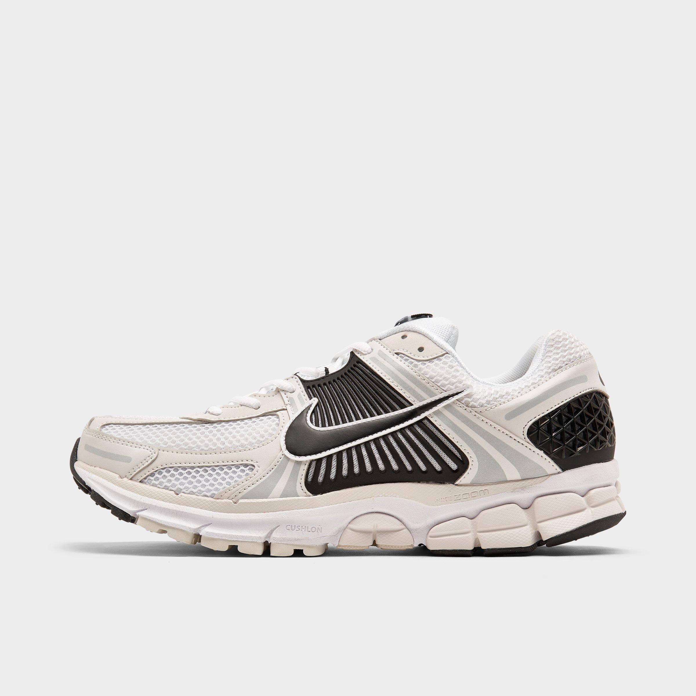 Shop Nike Men's Zoom Vomero 5 Casual Shoes In White/black/platinum Tint/metallic Platinum