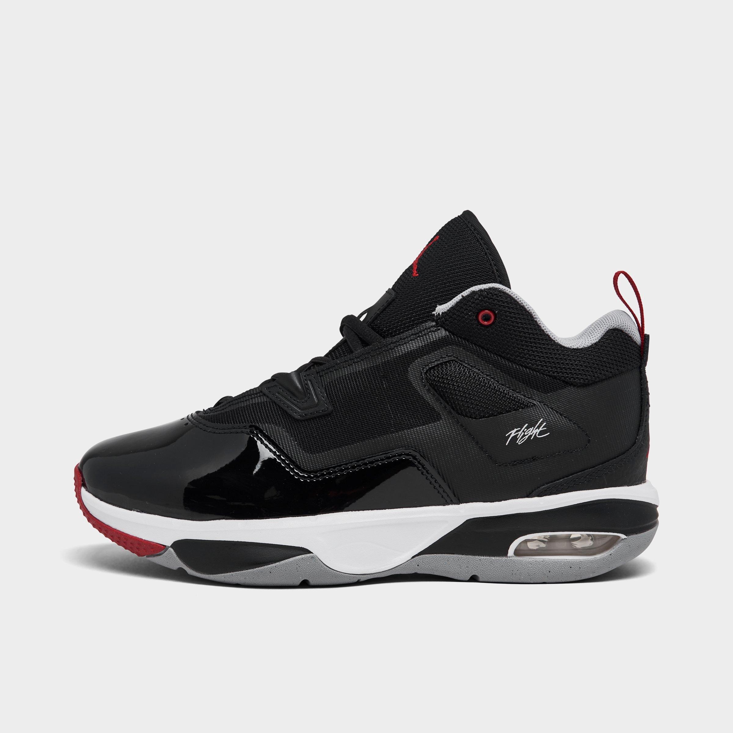 Nike Jordan Big Kids' Jordan Stay Loyal 3 Basketball Shoes In Black/varsity Red/white/wolf Grey
