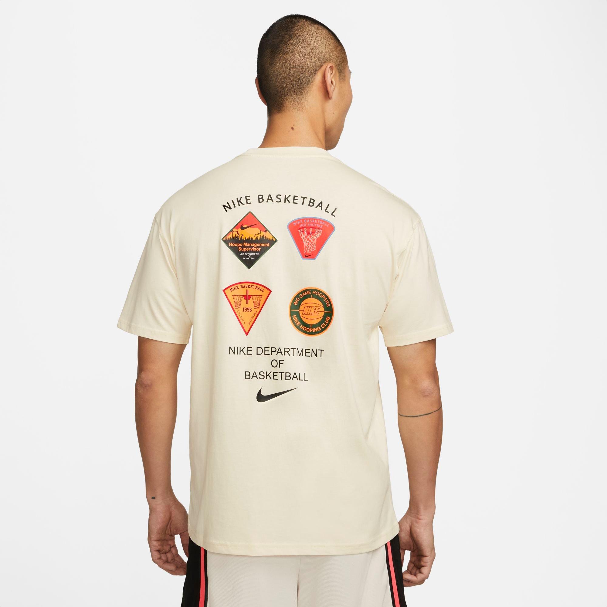 Nike Men's Max90 Department Of Basketball Graphic Logo T-shirt In