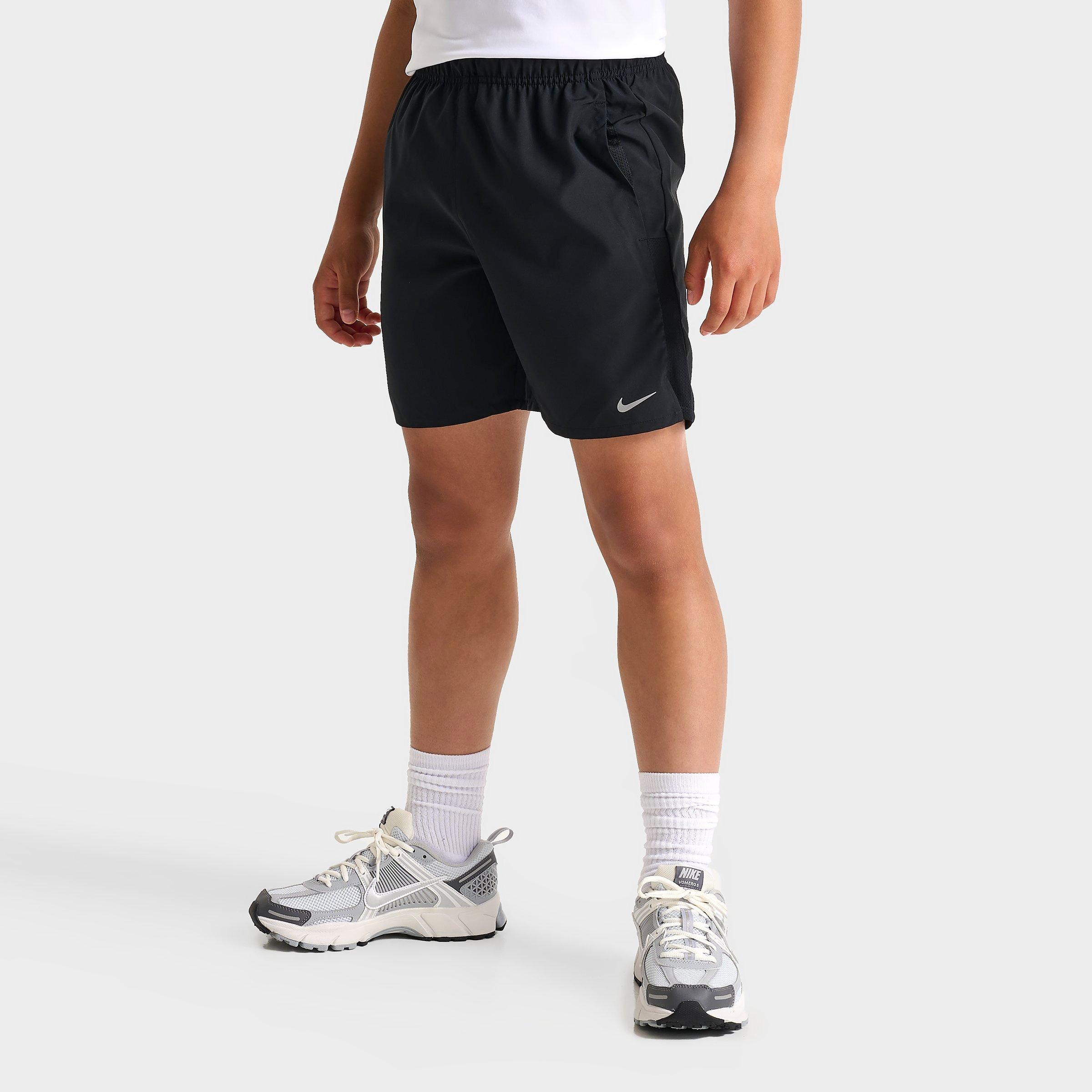 Nike Big Kids Dri-FIT Challenger 6" Training Shorts in Black Size: Small
