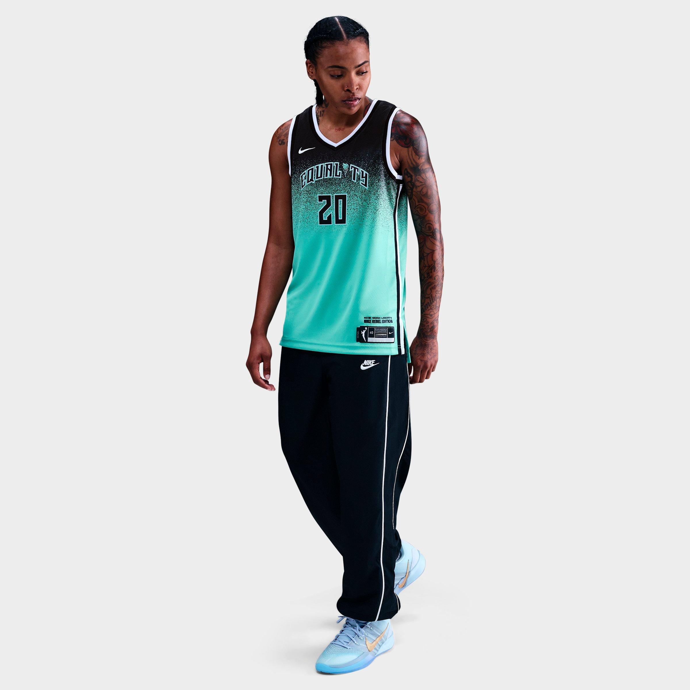 Nike Women's Dri-FIT New York Liberty Rebel Edition WNBA Victory Replica Jersey in Mint Size: XS