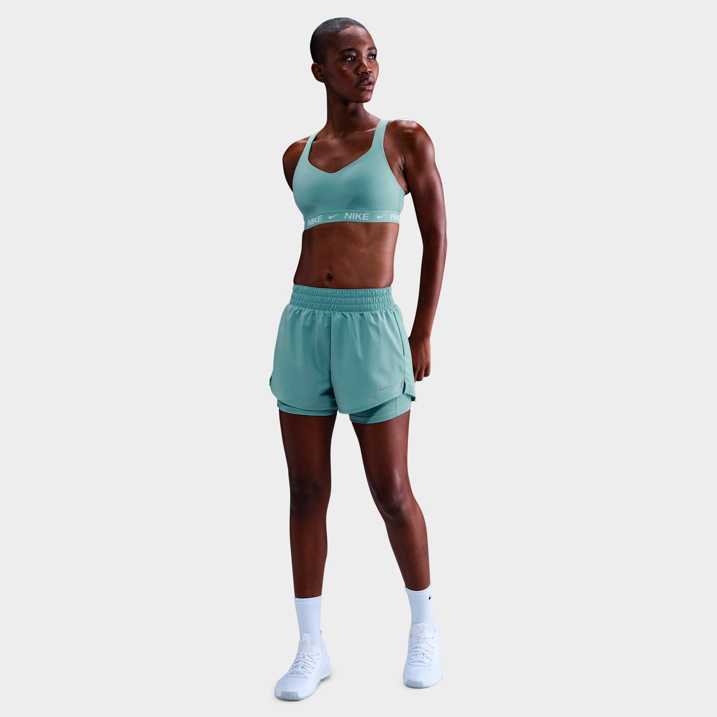 Nike Women's Dri-fit Indy High Support Sports Bra In Green