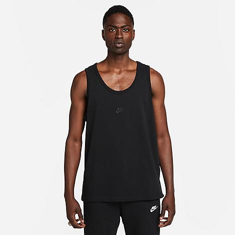 Shop Nike Men's Sportswear Premium Essentials Tank Top In Black