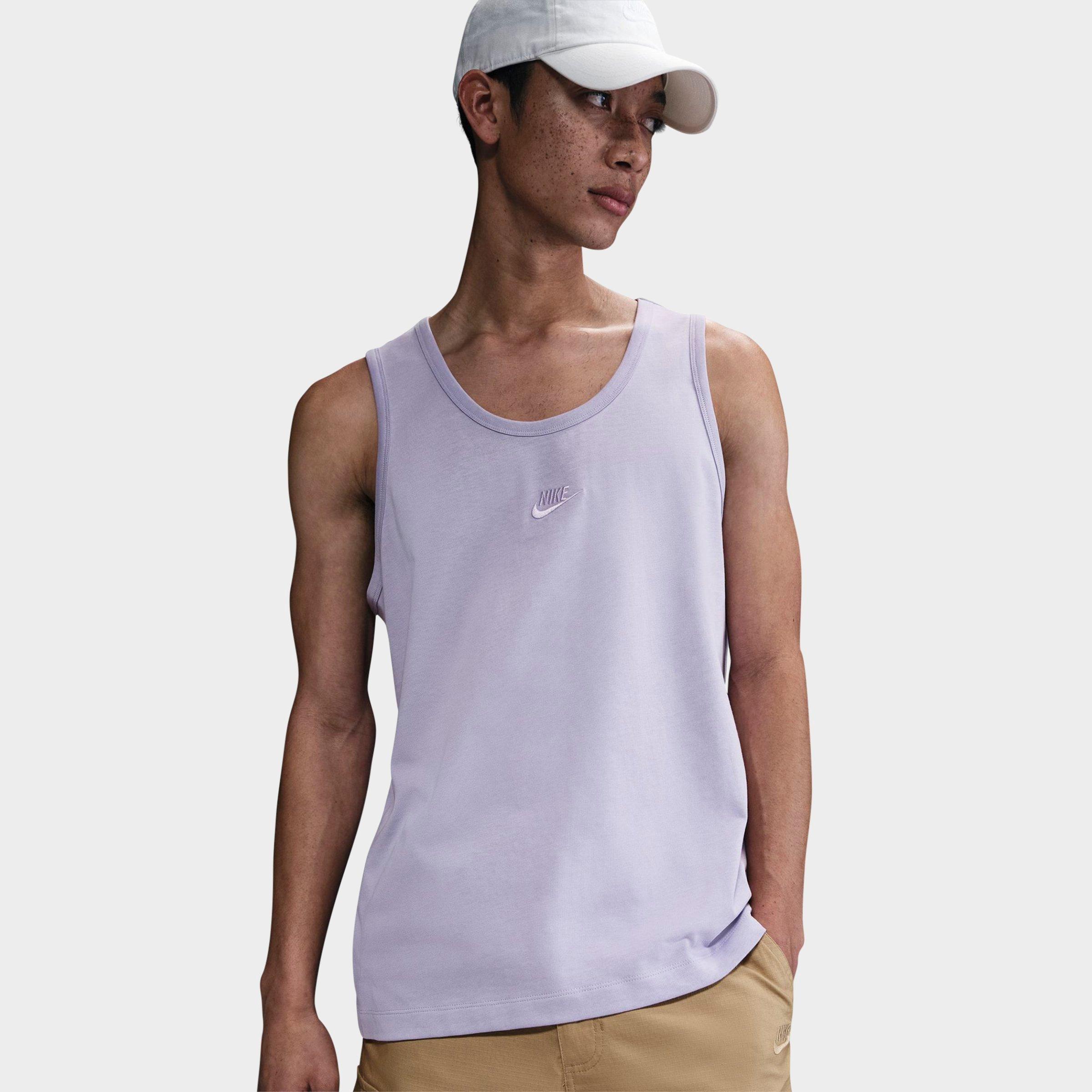 Nike Men's Sportswear Premium Essentials Tank Top in Hydrangeas Size: XS