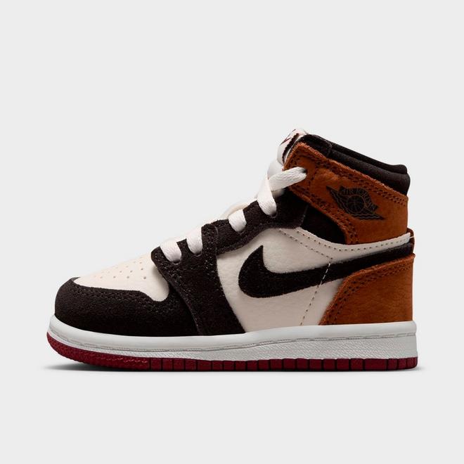 Kids' Toddler Air Jordan Retro 1 High OG Casual Shoes