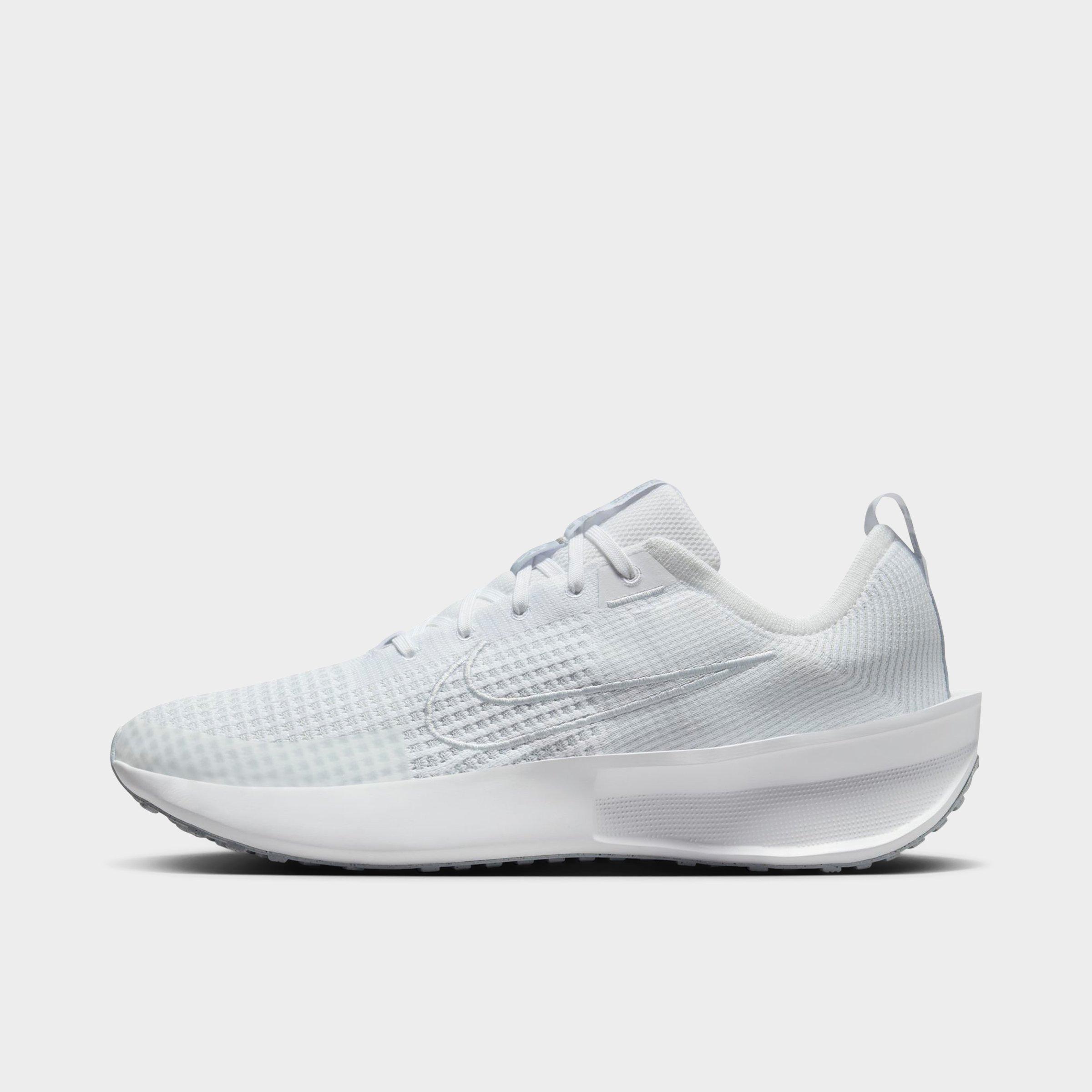 Nike Men's Interact Run Road Running Shoes In White/wolf Grey/pure Platinum