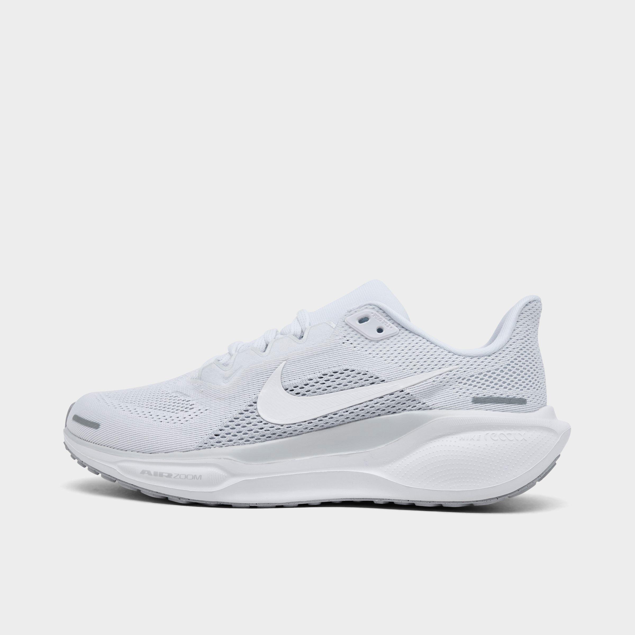 Nike Women's Pegasus 41 Running Shoes in White/Pure Platinum Size: 5.0