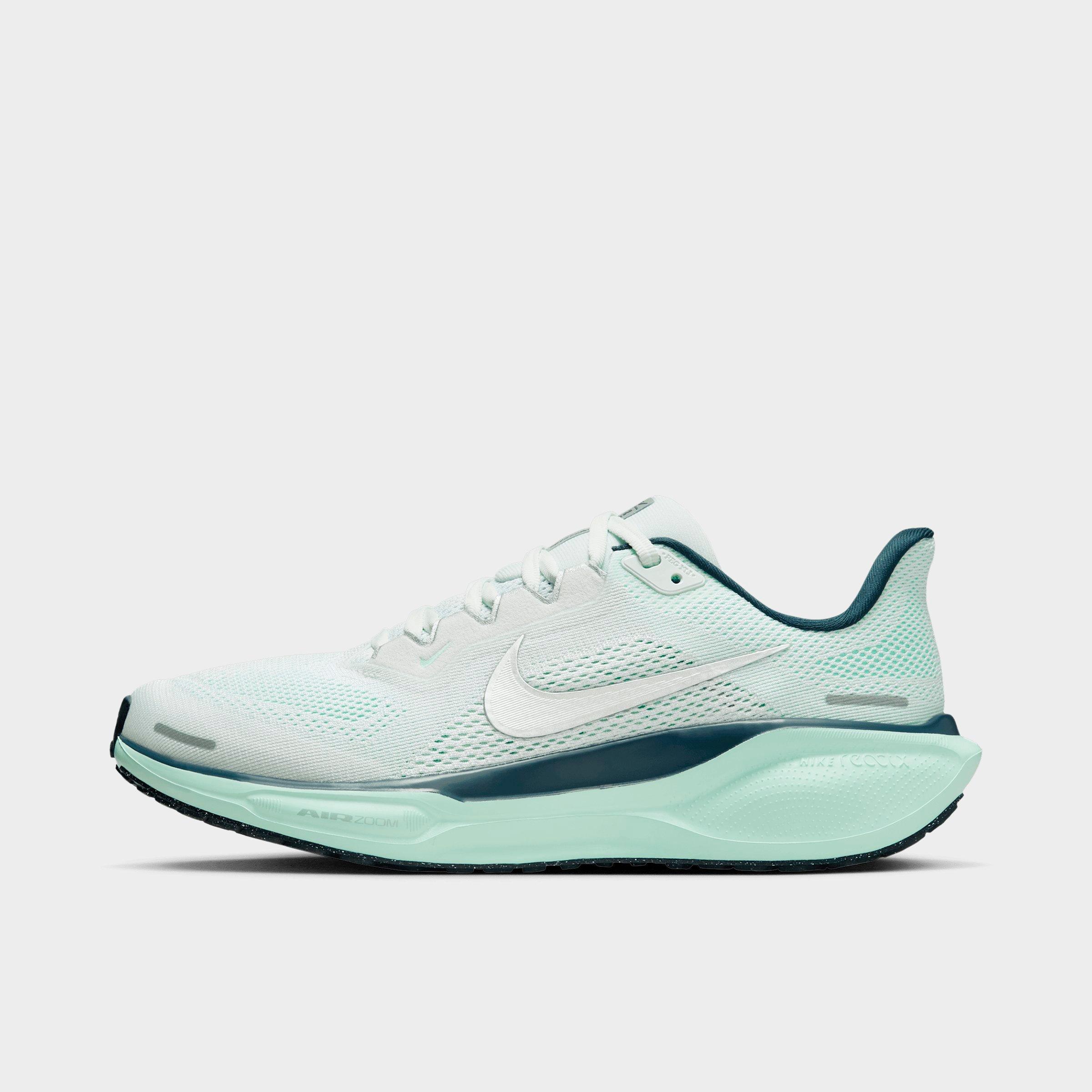 Nike Women's Pegasus 41 Running Shoes in Ghost Aqua/Metallic Silver/Mint Foam Size: 5.0