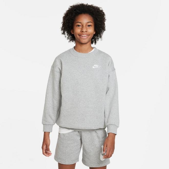 Girls' Big Kids' Nike Sportswear Club Fleece Oversized Sweatshirt