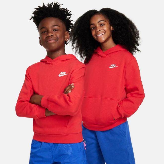 Big Kids' Nike Sportswear Club Fleece Pullover Hoodie