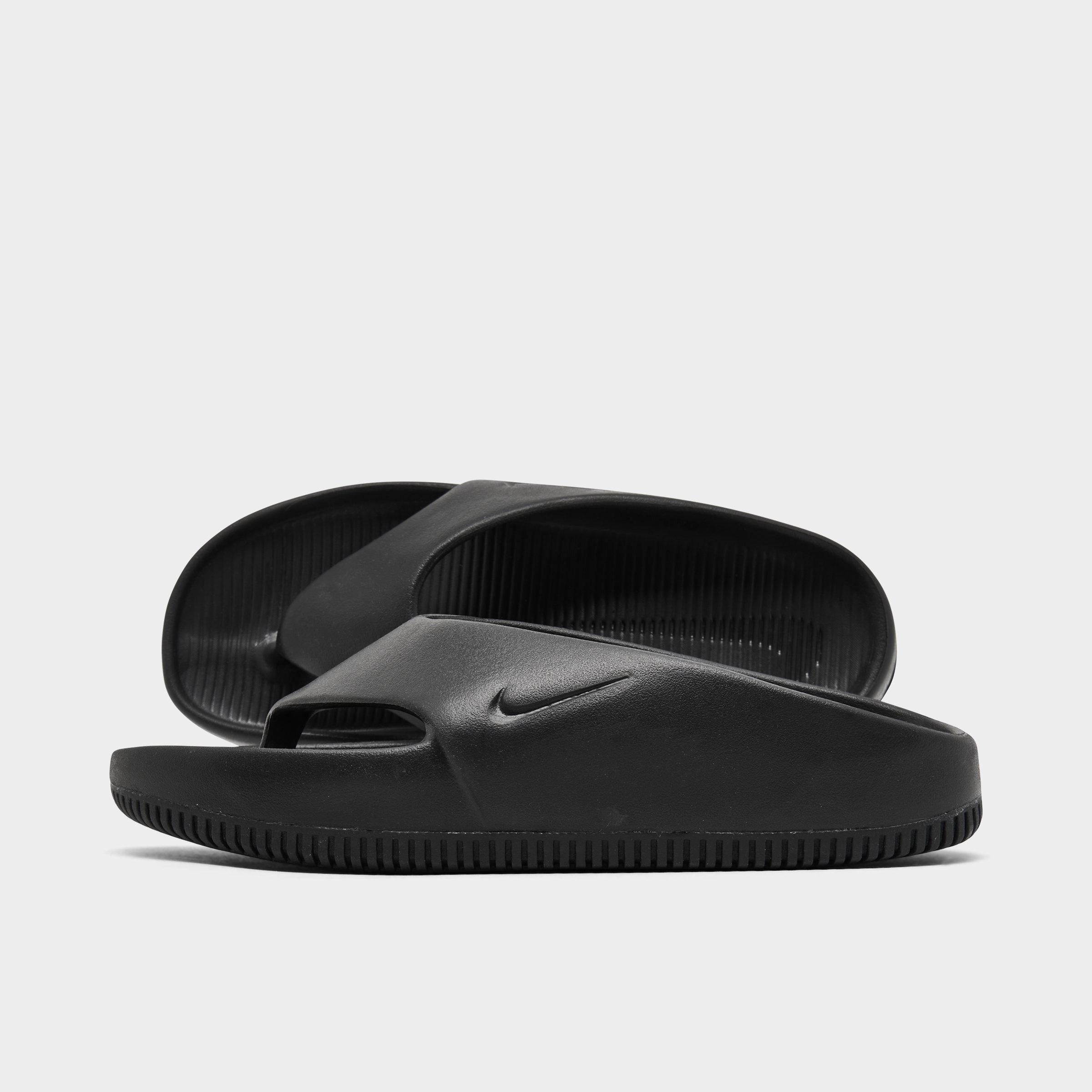 Nike Women's Calm Flip Flop Thong Sandals in Black Size: 5.0