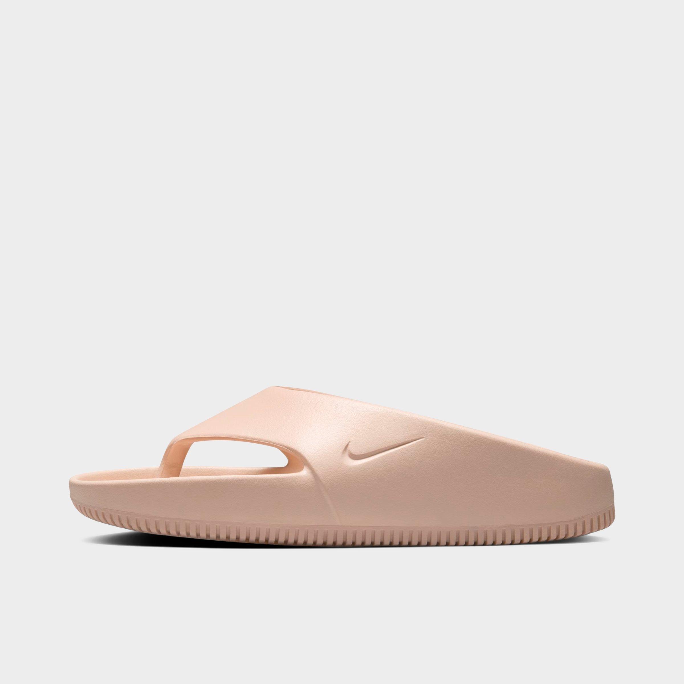 Nike Women's Calm Flip Flop Thong Sandals in Beige/Sanddrift Size 9
