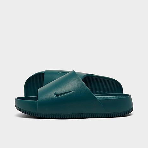 Nike Men's Calm Slide Sandals In Geode Teal/geode Teal