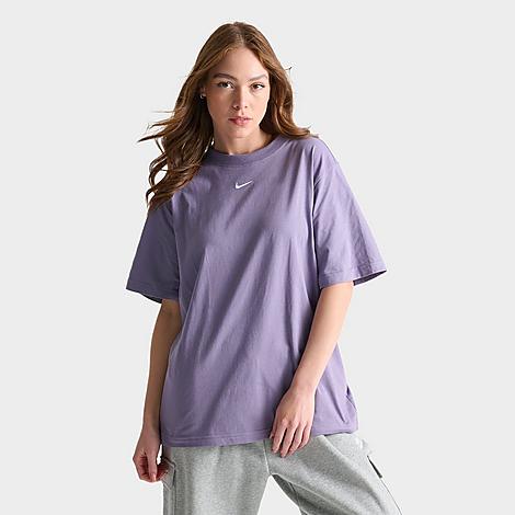 Shop Nike Women's Sportswear Essential Boyfriend T-shirt In Multi