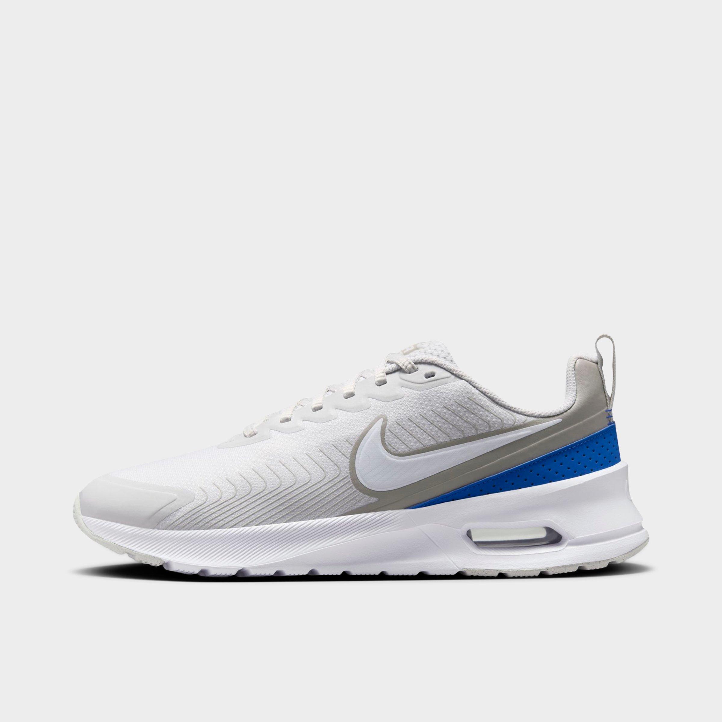 Nike Men's Air Max Nuaxis Shoes In Vast Grey/college Grey/racer Blue/white