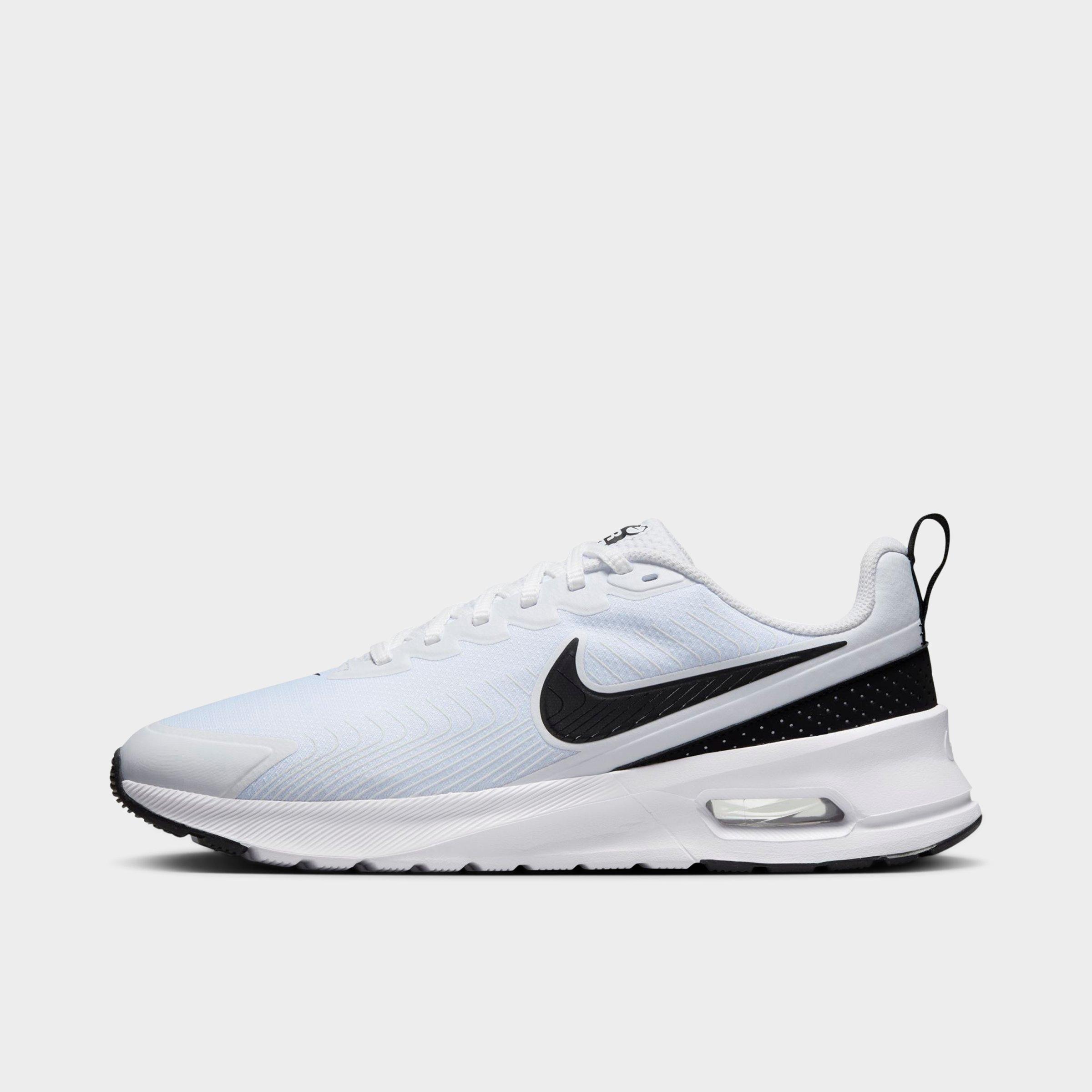 Nike Men's Air Max Nuaxis Casual Shoes In White/white/white/black