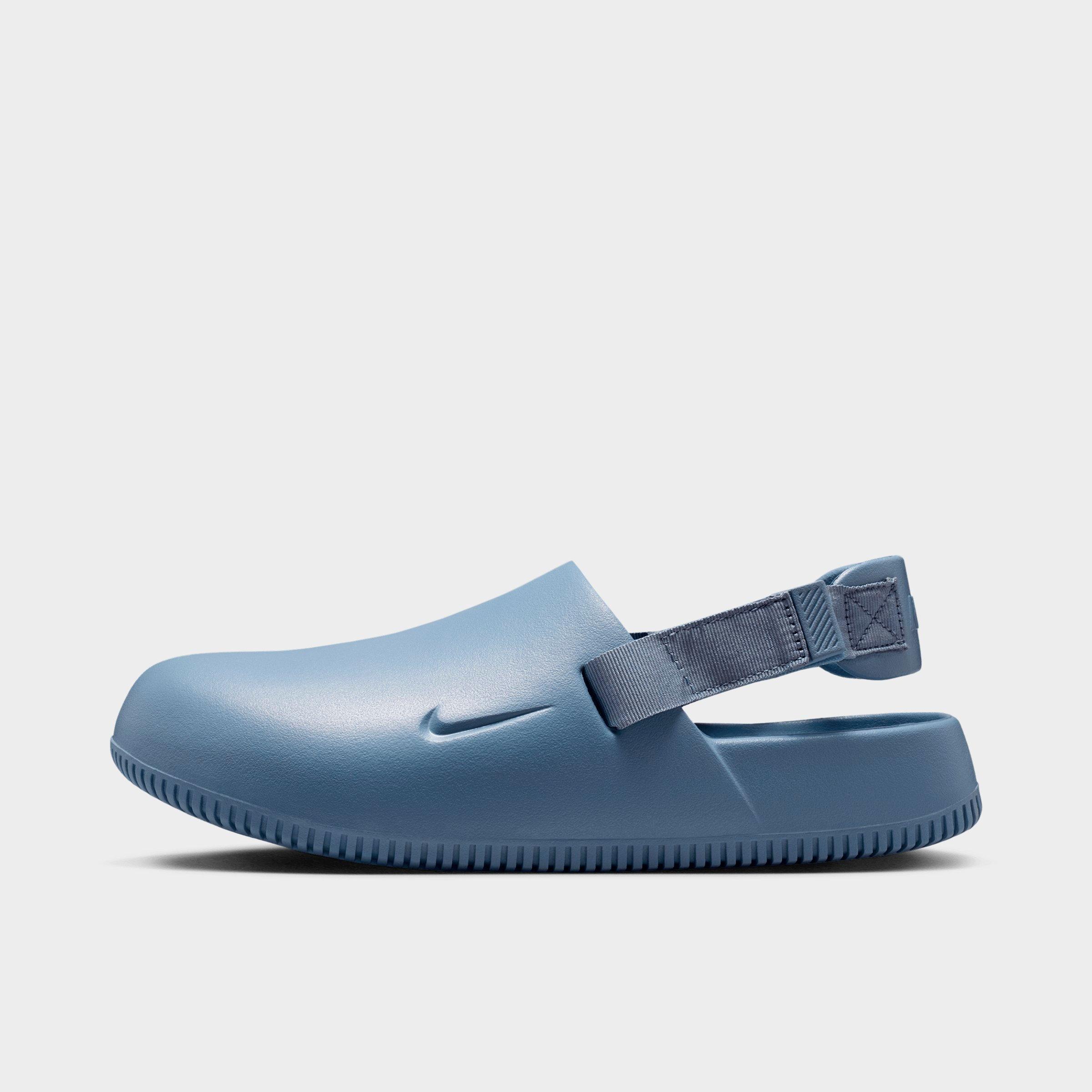 Nike Men's Calm Mule Sandals in Ashen Slate/Ashen Slate Size: 6.0