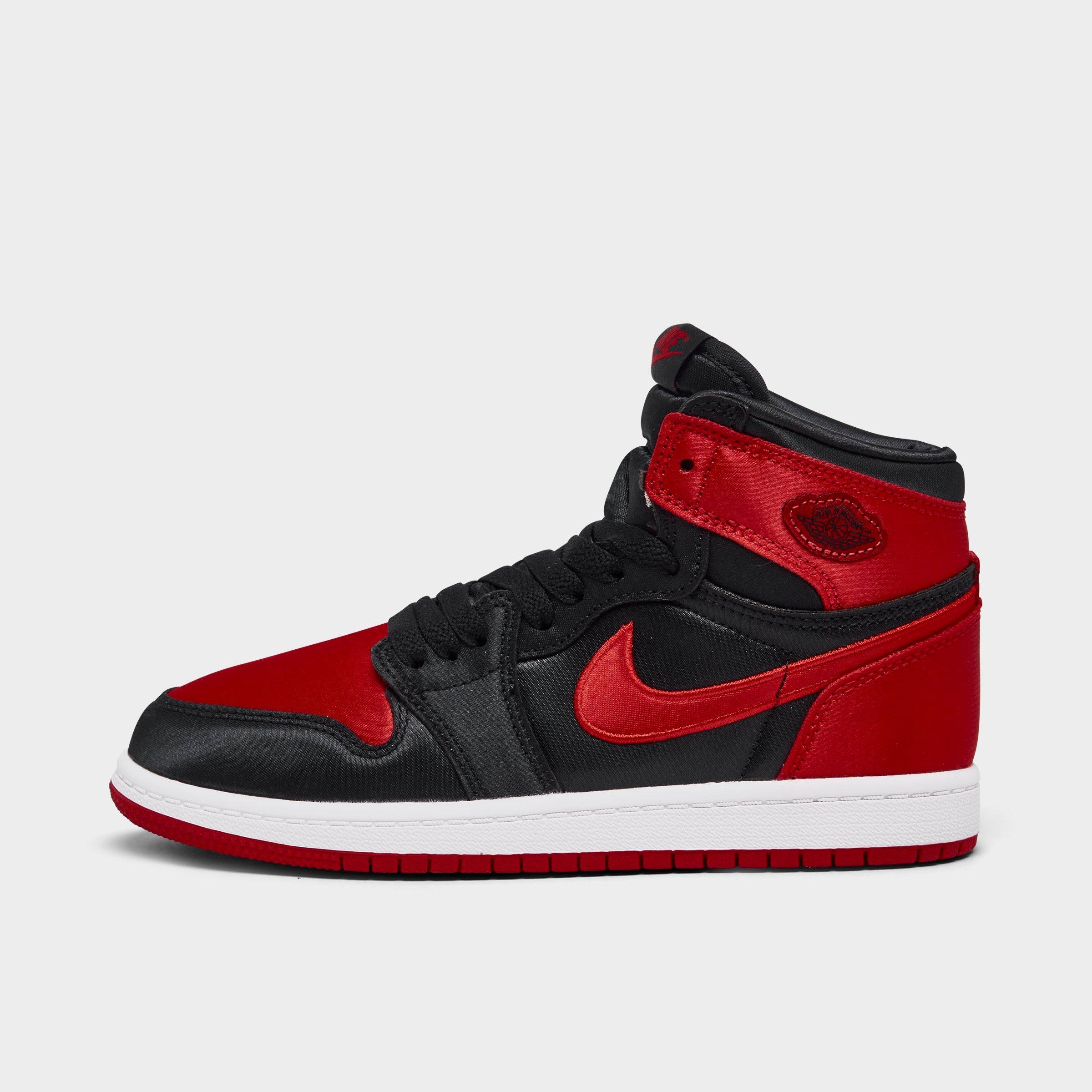 Nike Air Jordan 1 Retro High Og Sneakers In Black/university Red/white
