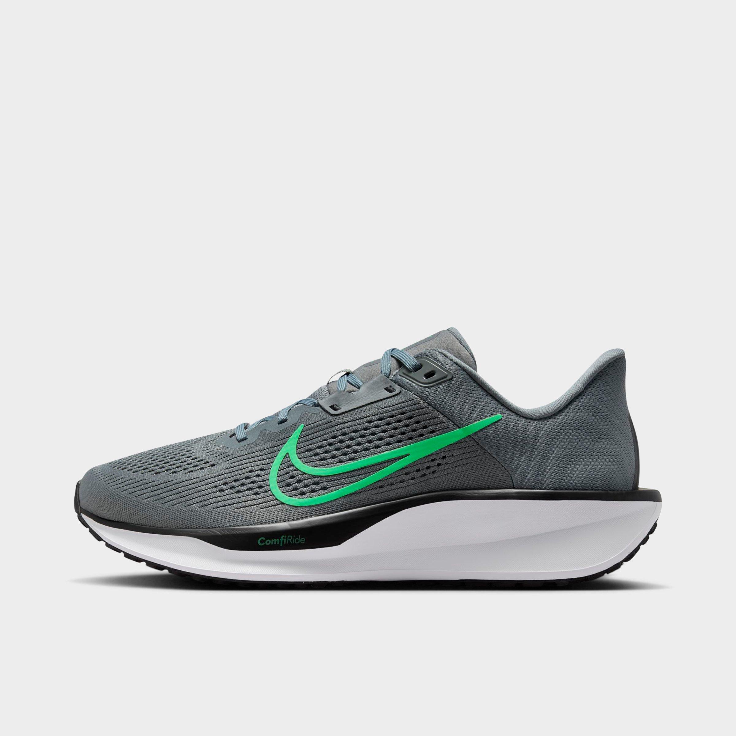 Nike Men's Quest 6 Running Shoes in Smoke Grey/Black/White Size: 7.0