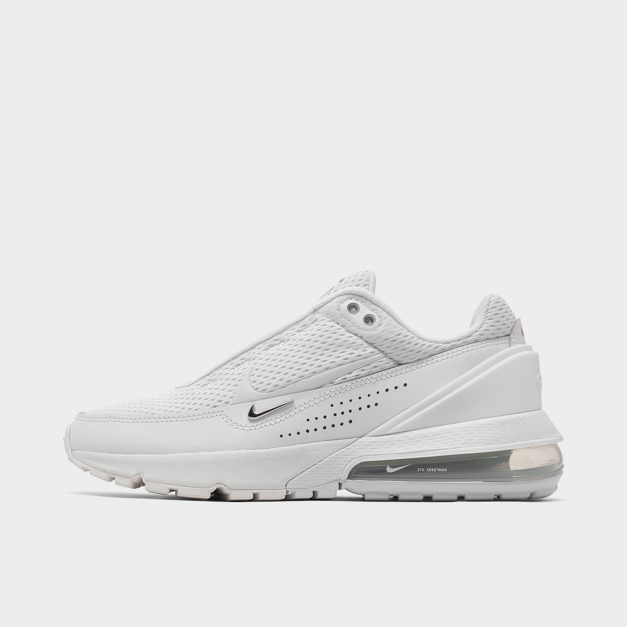 Nike Women's Air Max Pulse Casual Shoes In White/white/summit White