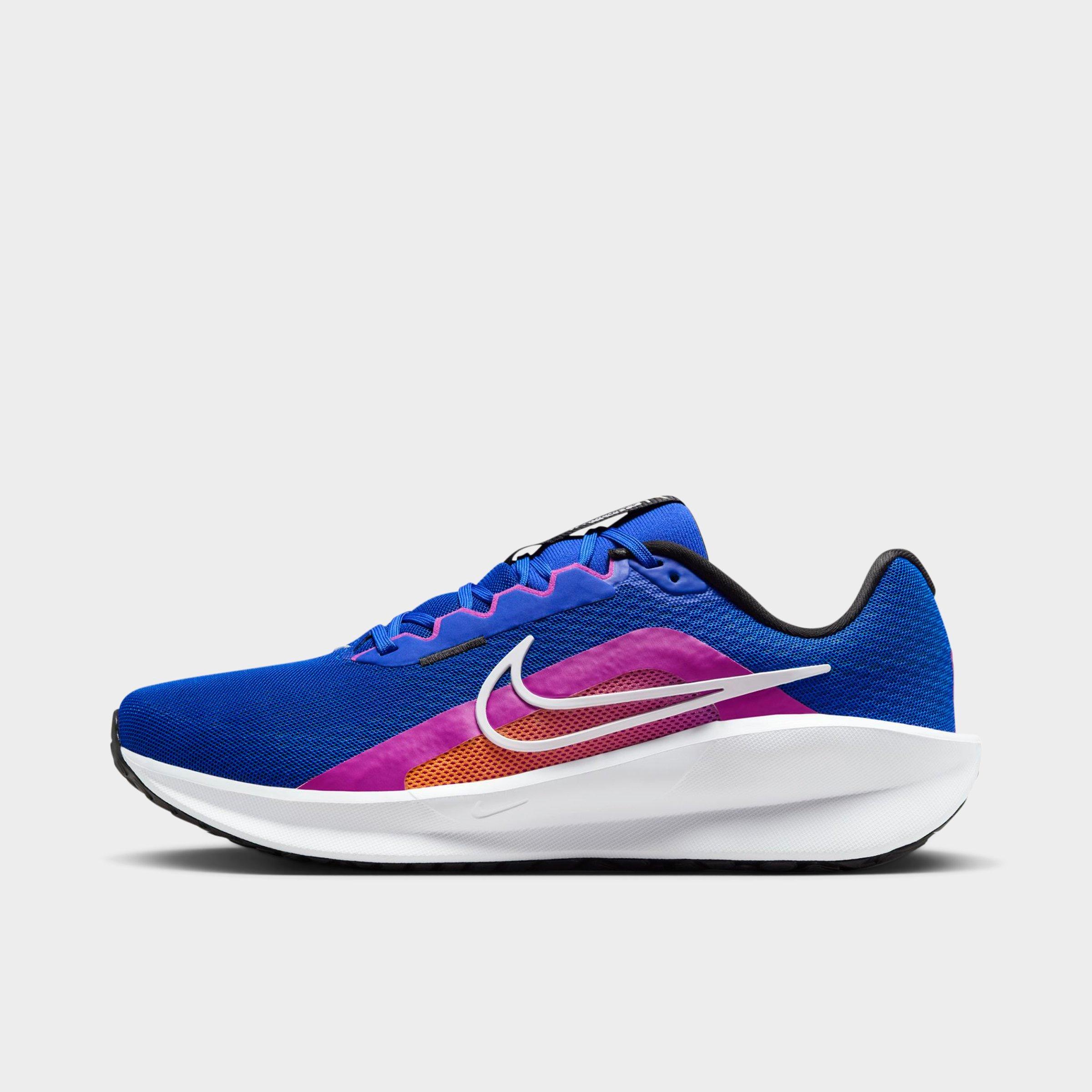 Nike Men's Downshifter 13 Running Shoes in Racer Blue/Hyper Violet/Total Orange Size: 7.0