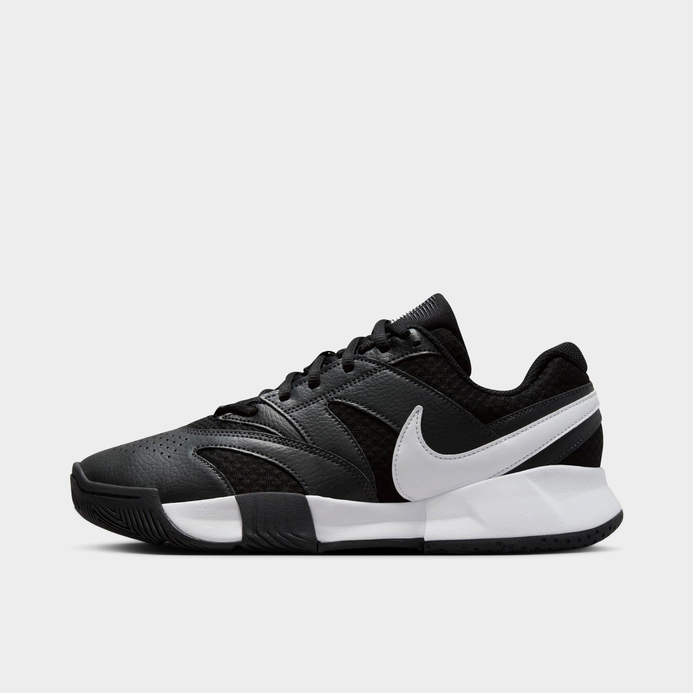 Nike Women's Court Lite 4 Tennis Shoes in Black/White/Anthracite Size: 5.0