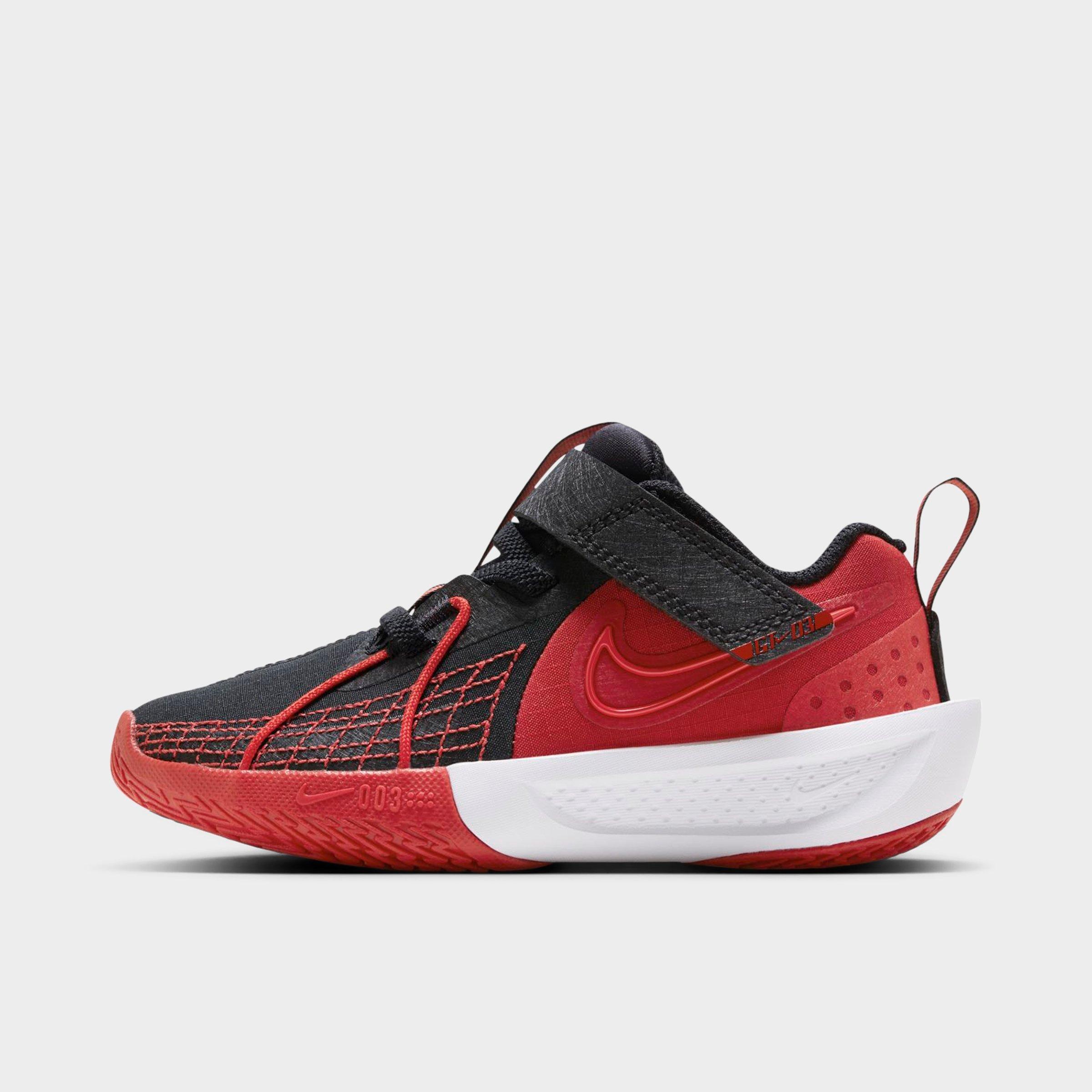 Nike G.t. Cut 3 Little Kids' Shoes In Black/white/university Red
