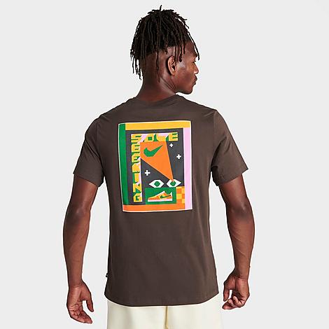 Nike Men's Sportswear Sole Seeker Graphic T-shirt In Baroque Brown