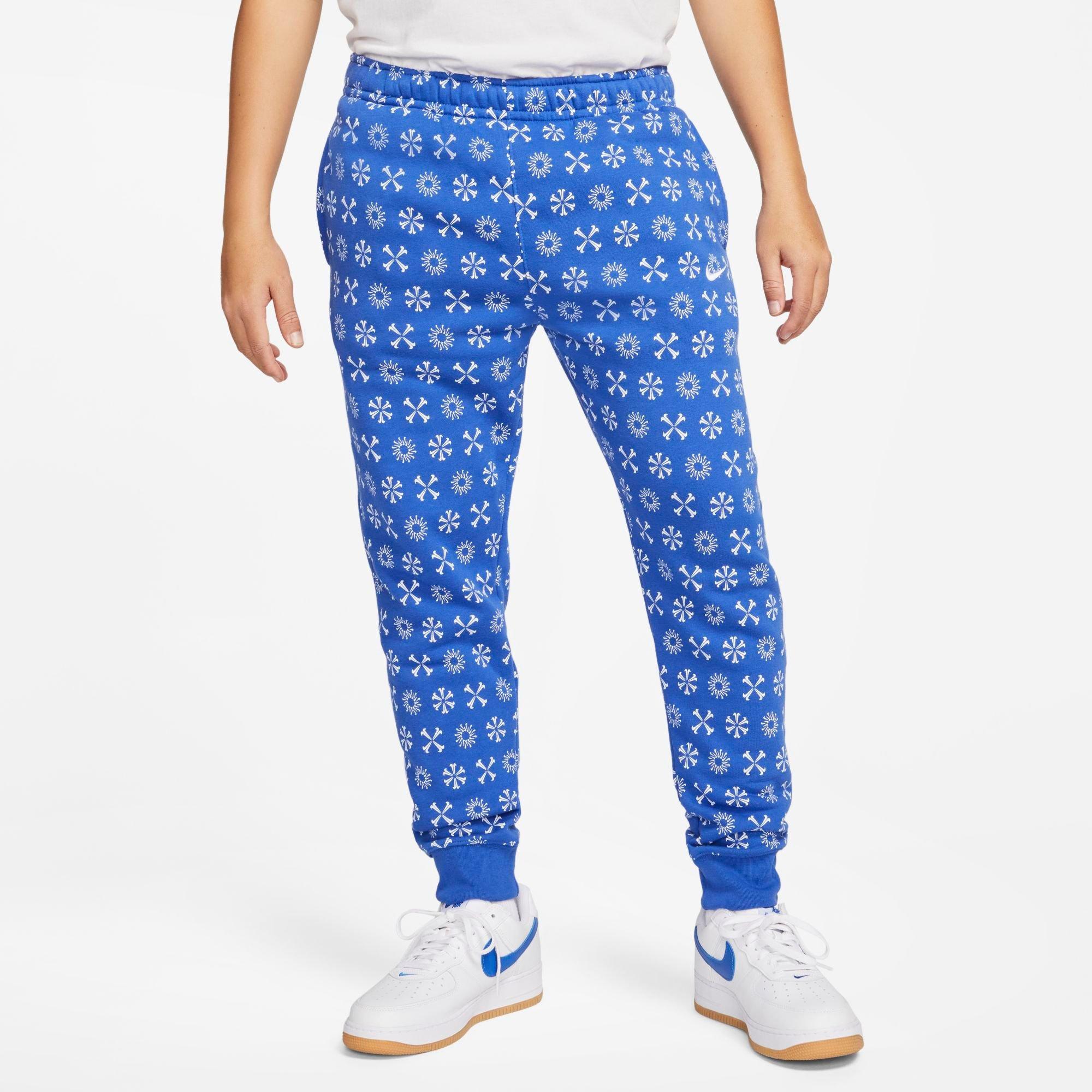 Nike Men's  Sportswear Club Fleece Monogram Jogger Pants In Game Royal