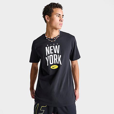 Shop Nike Sportswear New York City Short-sleeve T-shirt In Black