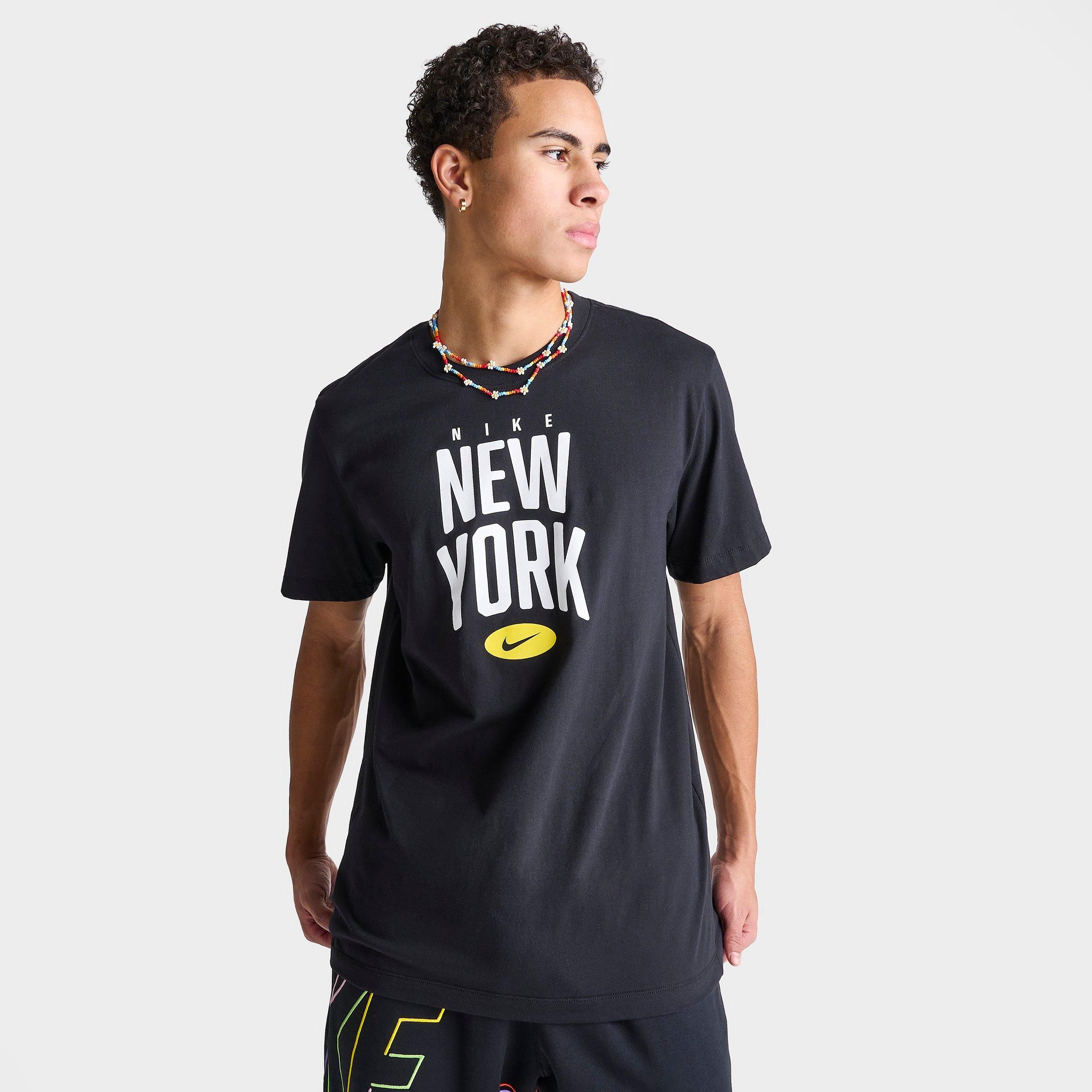Nike Mens  City T-shirt In Black