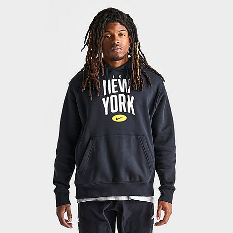 Nike Sportswear New York City Graphic Hoodie In Black
