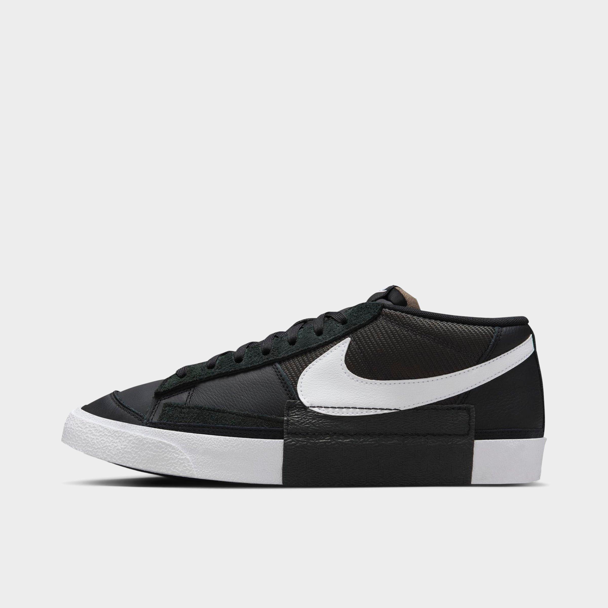 Nike Men's Blazer Low Pro Club Casual Shoes in Black/Anthracite/White Size: 6.0