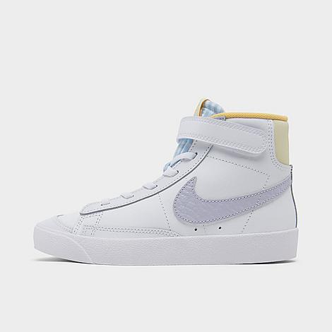 NIKE NIKE GIRLS' LITTLE KIDS' BLAZER MID '77 STRETCH LACE CASUAL SHOES