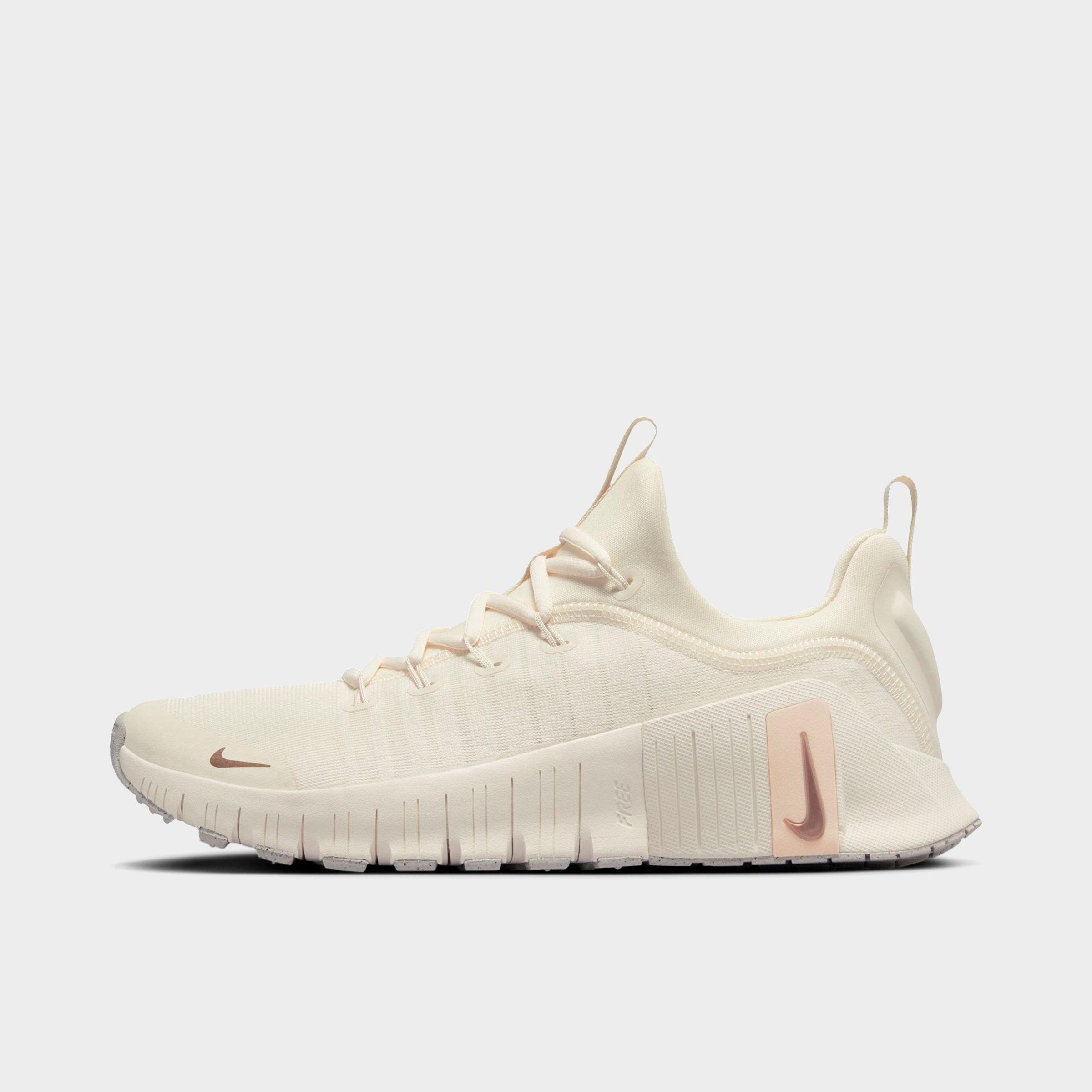 Nike Women's Free Metcon 6 Training Shoes in Off-White/Pale Ivory Size 11.5