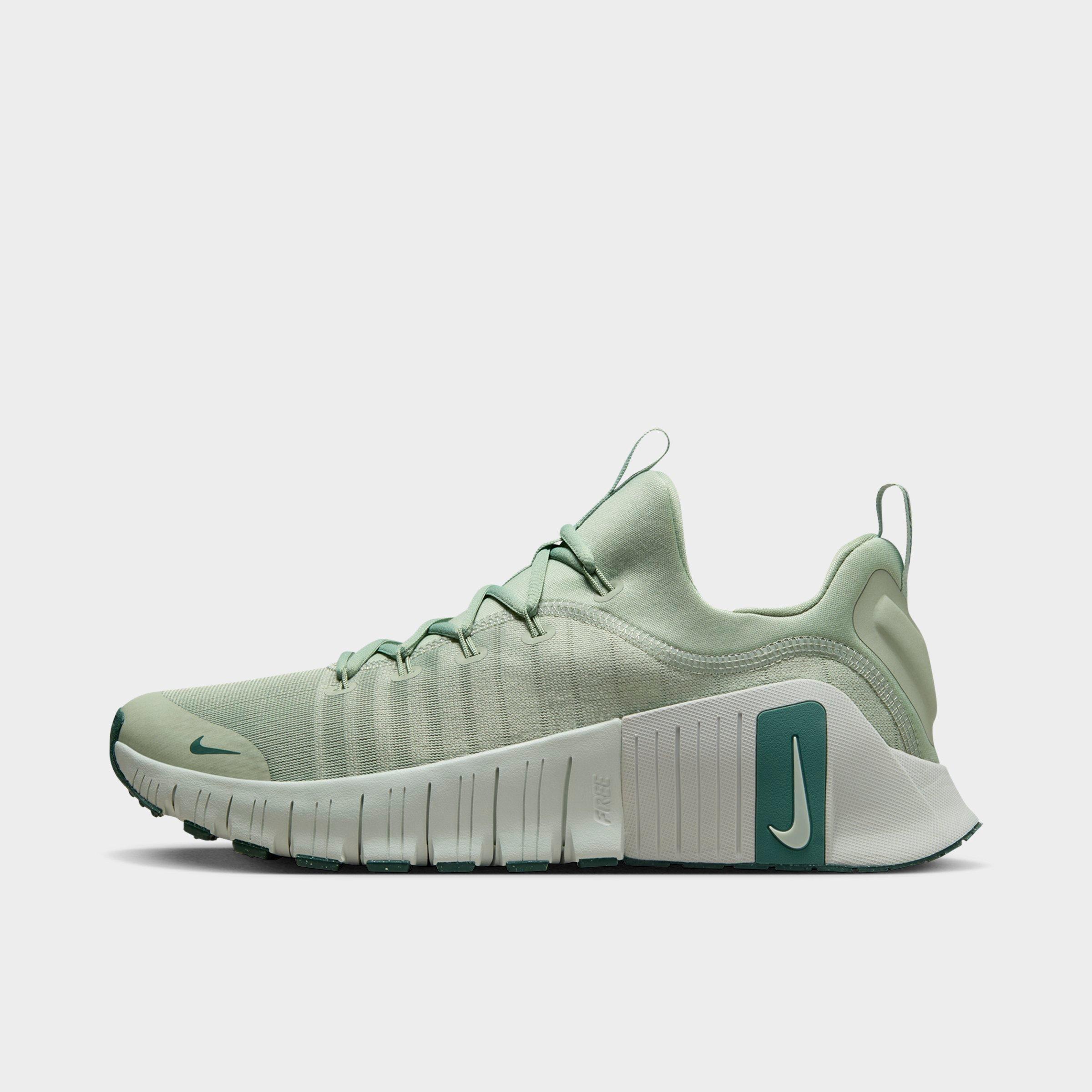Nike Men's Free Metcon 6 Workout Shoes In Jade Horizon/light Silver/vintage Green