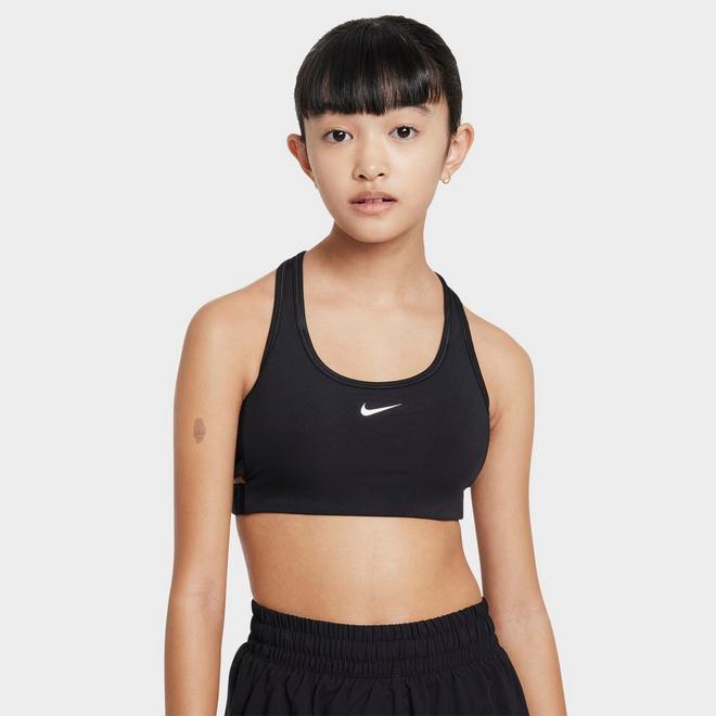 Girls' Big Kids' Nike Swoosh EasyOn Sports Bra