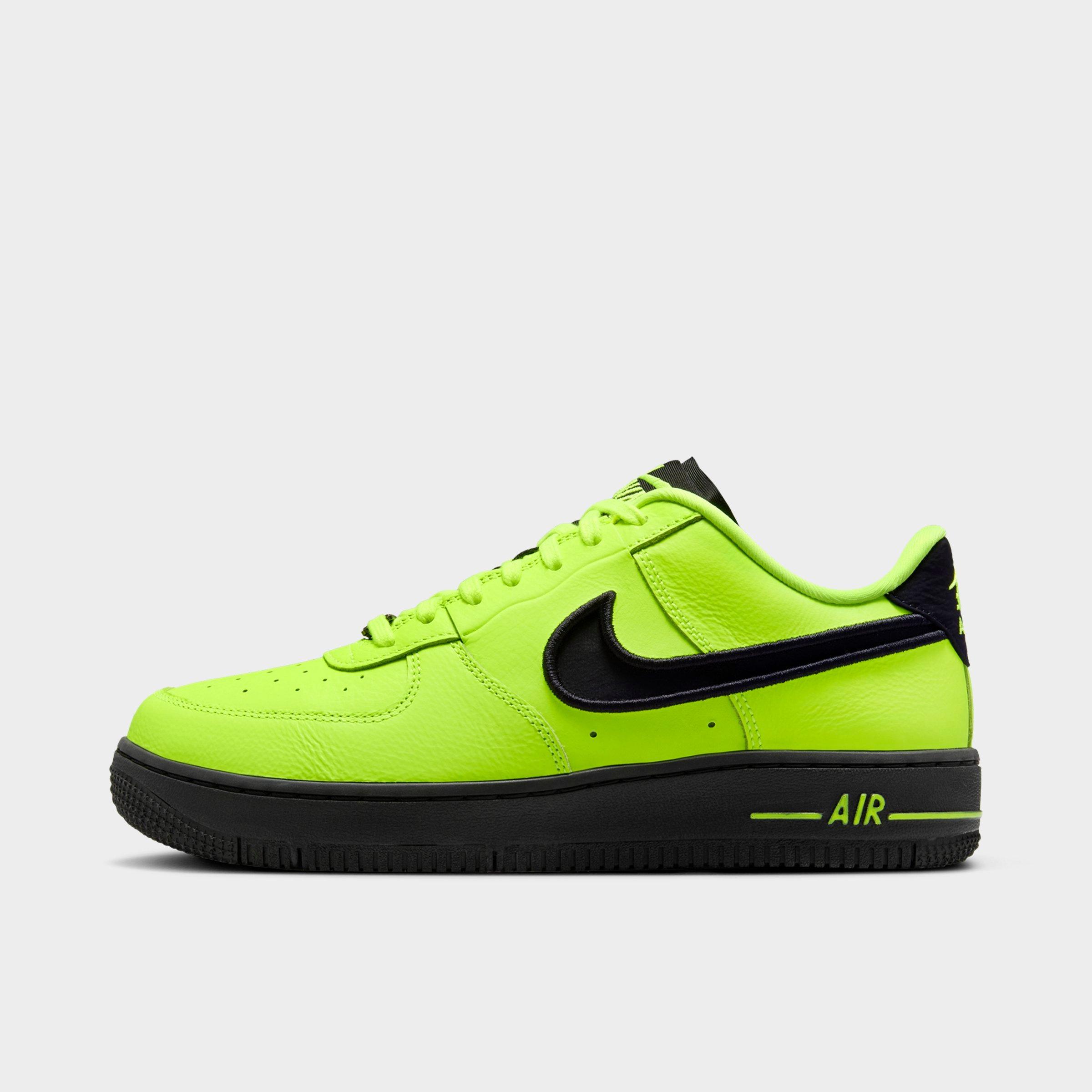 Nike Women's Air Force 1 Dance Casual Shoes in Green/Volt Size 9 Leather