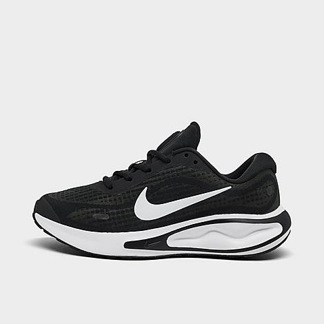 Shop Nike Women's Journey Run Running Shoes In Black/white