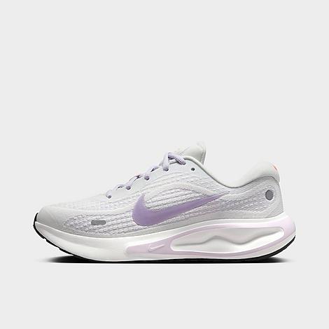 Shop Nike Women's Journey Run Running Shoes In Summit White/barely Grape/violet Mist/daybreak