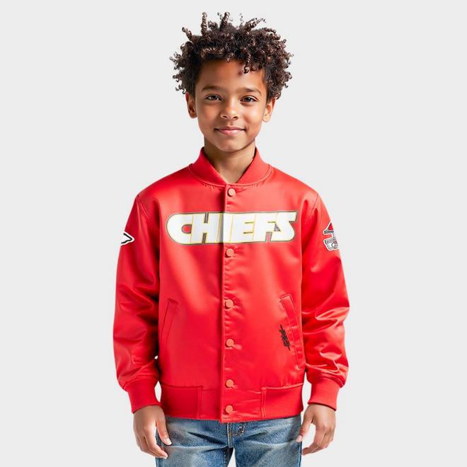 Big Kids' Pro Standard Kansas City Chiefs NFL Classic Satin Jacket