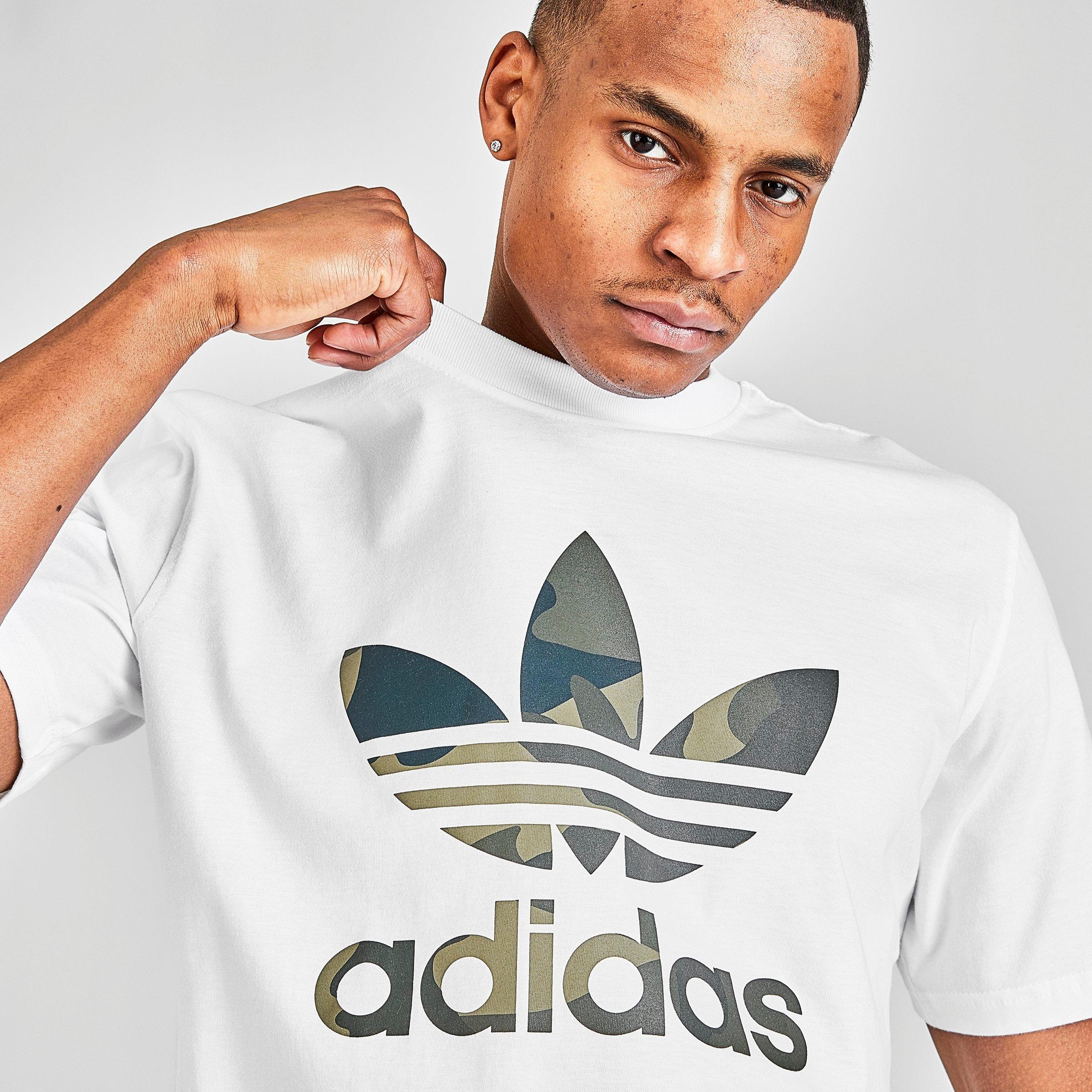 adidas army print t shirt